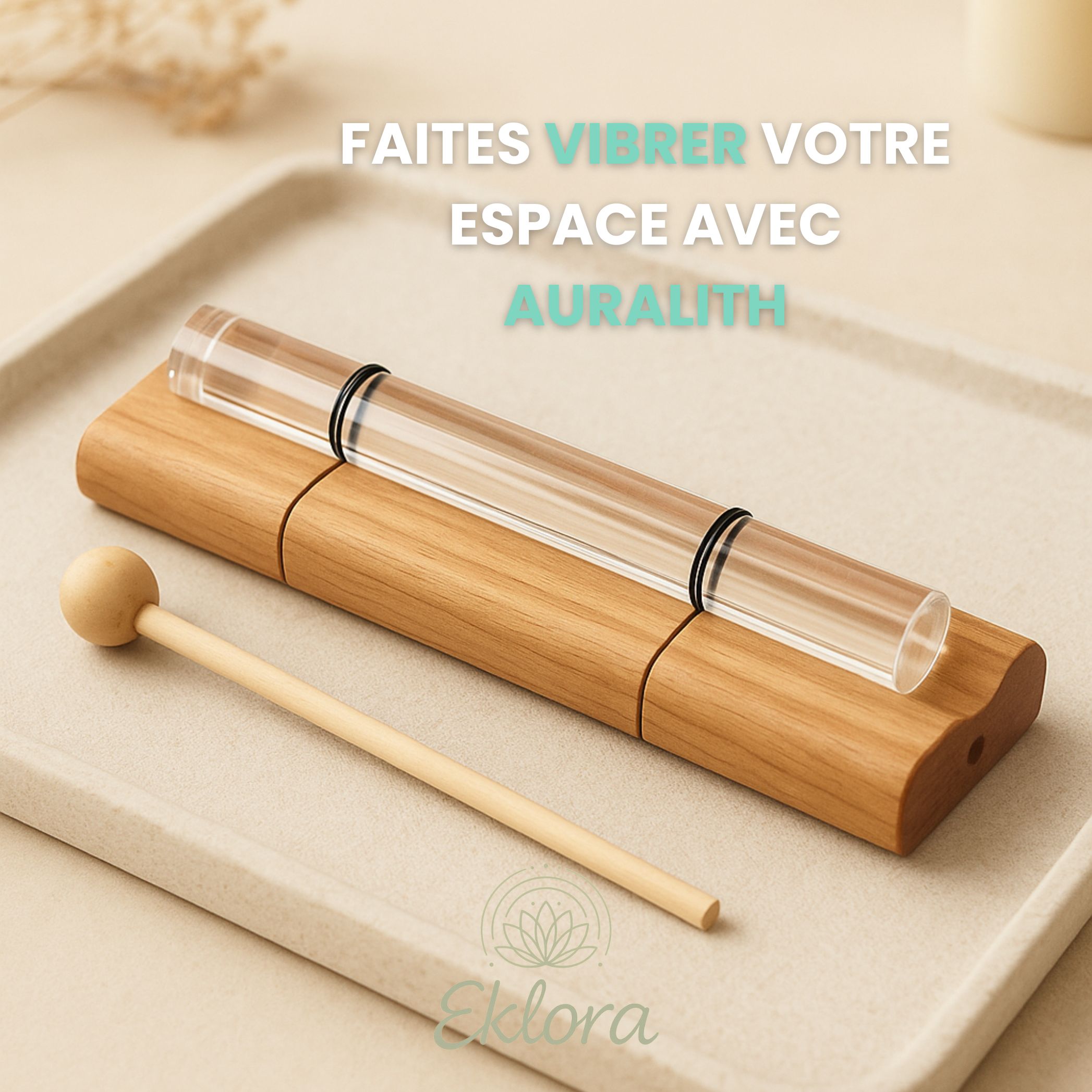 Carillon 432Hz "Auralith" Cristal Pure